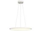 LED-Pendelleuchte SLV PANEL 60 ROUND DALI 43W 3150lm 3000K Ø600×32mm weiss