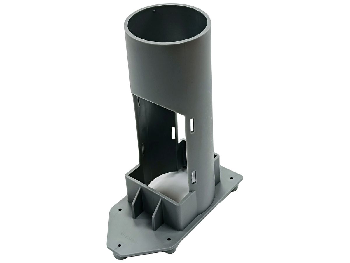 Rohrstütze ELBRO 4×M16/4×M20/2×M25 Rohr Ø 63×195mm grau