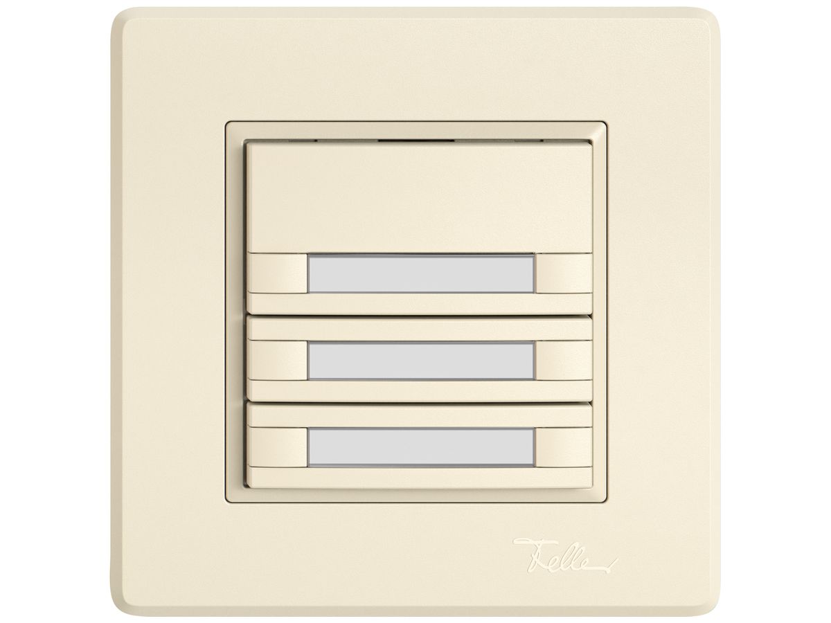 UP-KNX-Taster RGB EDIZIO.liv SNAPFIX® Temperaturfüh.o.LED Pap.6×T 1-Tbed.cr