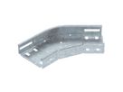 Bogen BET RB 45° 35×100mm Stahl feuerverzinkt
