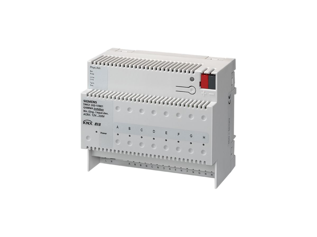 REG-Binäreingang KNX Siemens N 263E/01