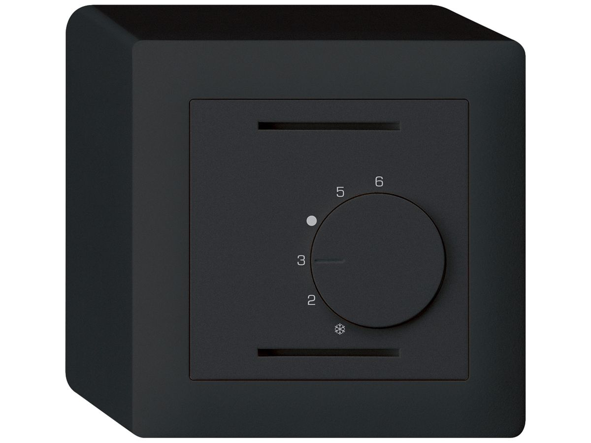 AP-Raumthermostat kallysto schwarz 24V