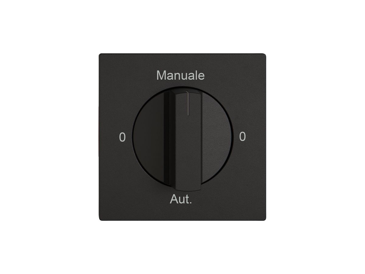Montageset EDIZIO.liv SNAPFIX® f.Drehschalter m.Griff 0-Man-0-Auto (I) sz