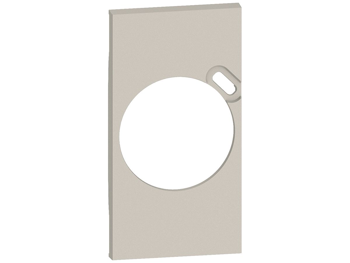 Abdeckung Living Now 2 Module für Steckdose FR mit USB sand