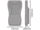 Fernbedienung LEDVANCE HIGH BAY Infrarot 123×70×20mm