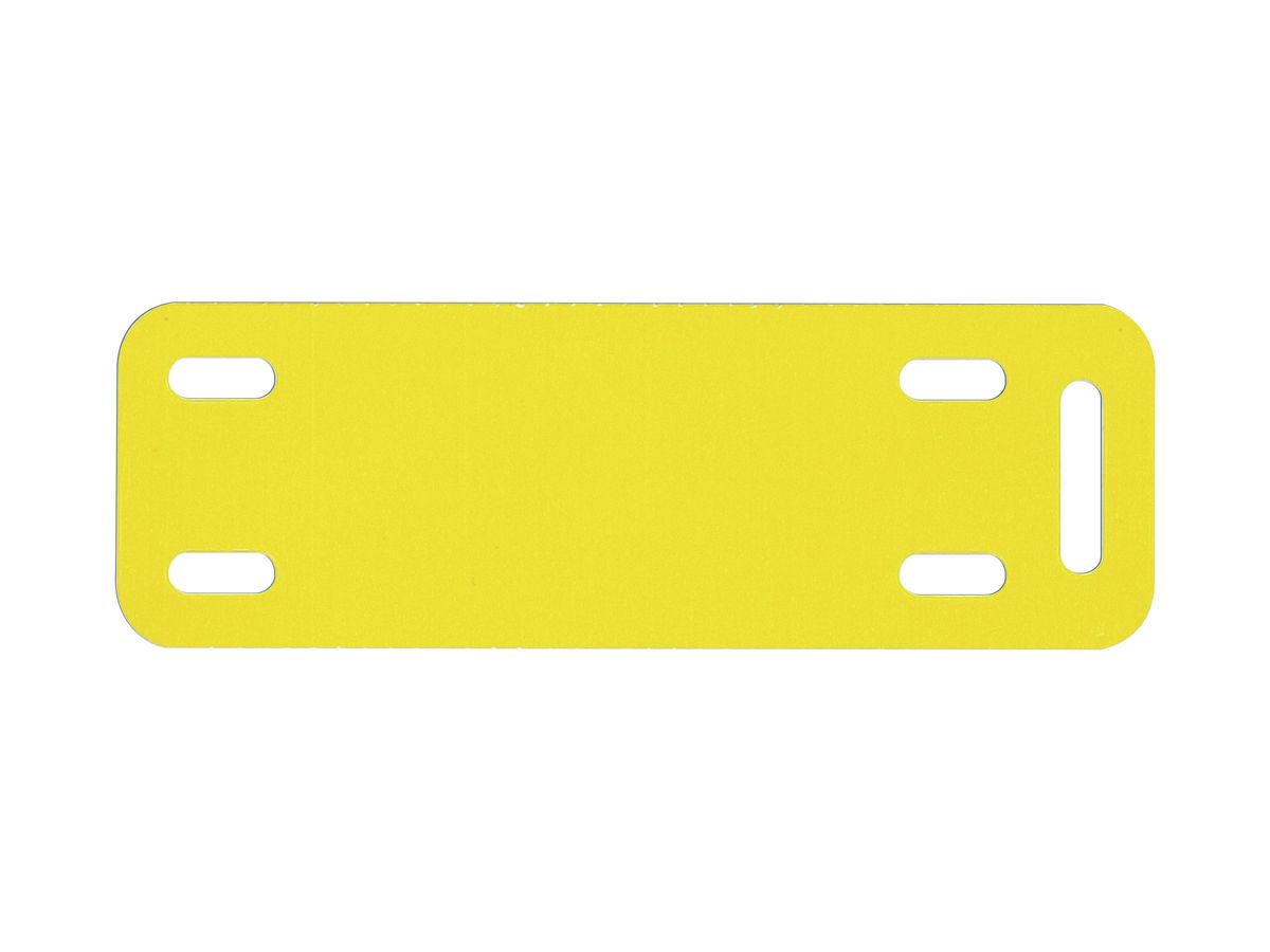 Bezeichnungsschild Panduit 12.7×76.2mm, 50 Etiketten gelb