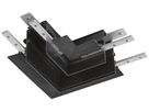 L-Verbinder SLV 48V TRACK Aluminium 95×95×46.9mm tief rechts schwarz
