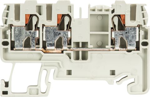Durchgangs-Reihenklemmen, 2.5 mm²