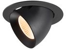 EB-LED-Spot SLV NUMINOS GIMBLE XL 24W 3500lm 2700K MB DALI DIM Ø190×135mm sz