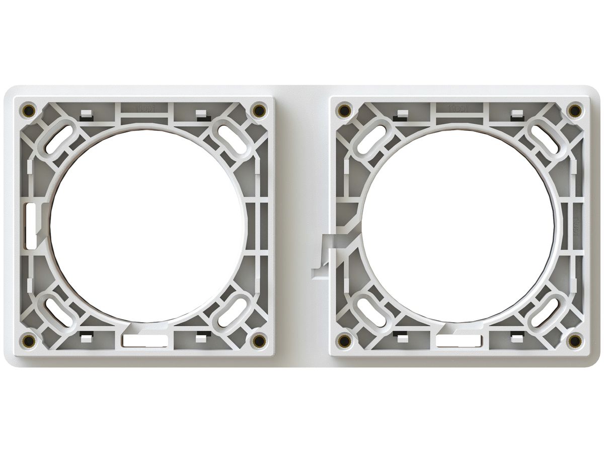 UP-Kopfzeile für Kombination EXO 1×2 waagrecht weiss