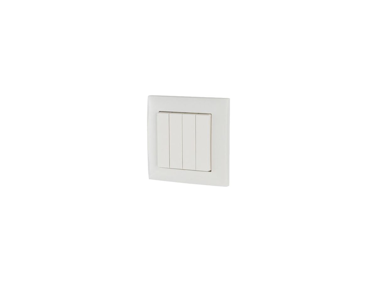 AP-Funktaster Eaton xComfort 4-fach 85×85×12mm weiss