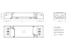Zugentlastung zu LC SC ADVANCED 43×22.5mm CLIP-ON