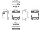 REG-Logikmodul SPS Siemens LOGO! 9 12/24RCEO 8DI/4DO