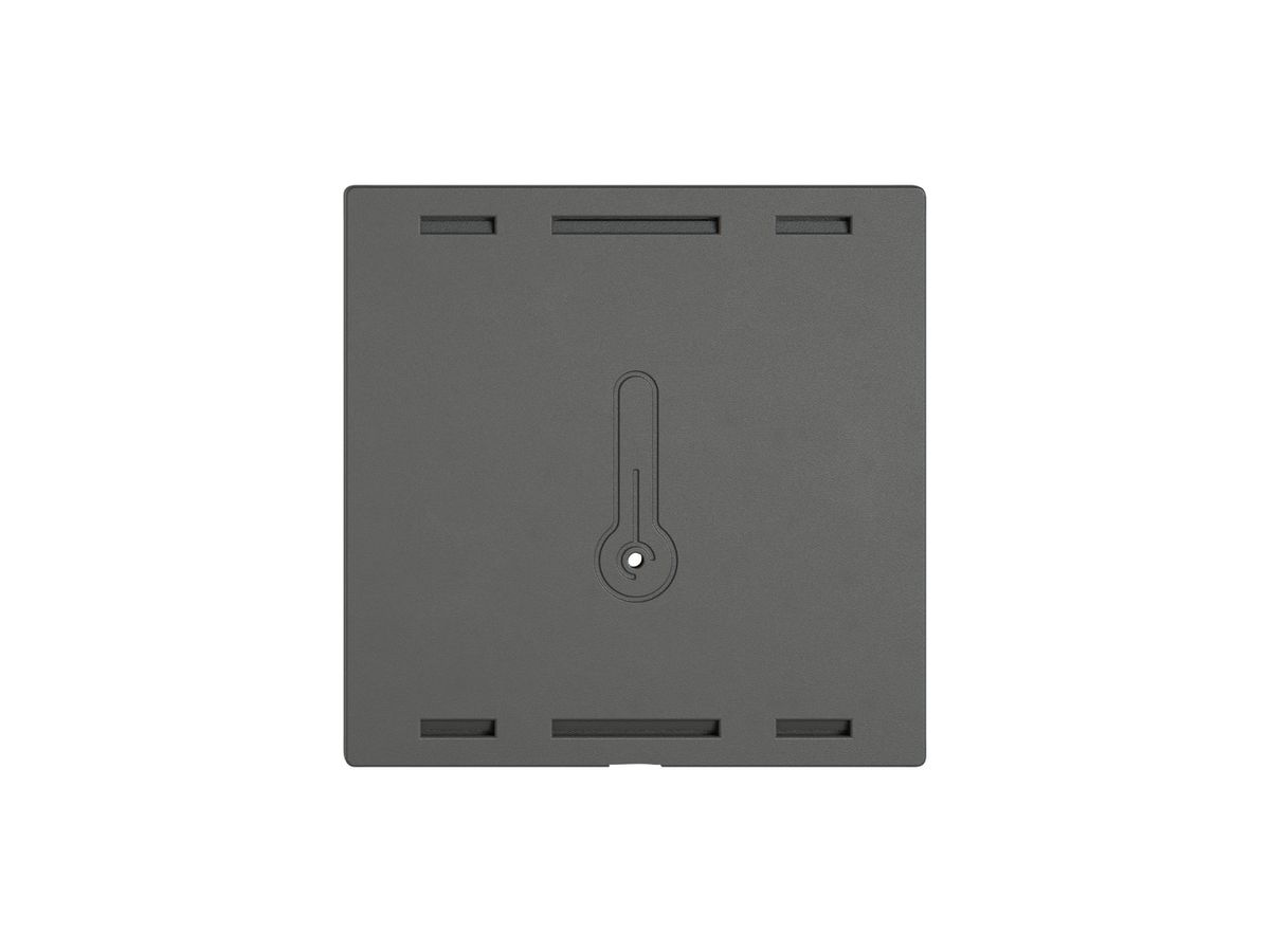 Abdeckset EDIZIO.liv Wiser SNAPFIX® für Raumtemperatursensor 60×60mm dgu