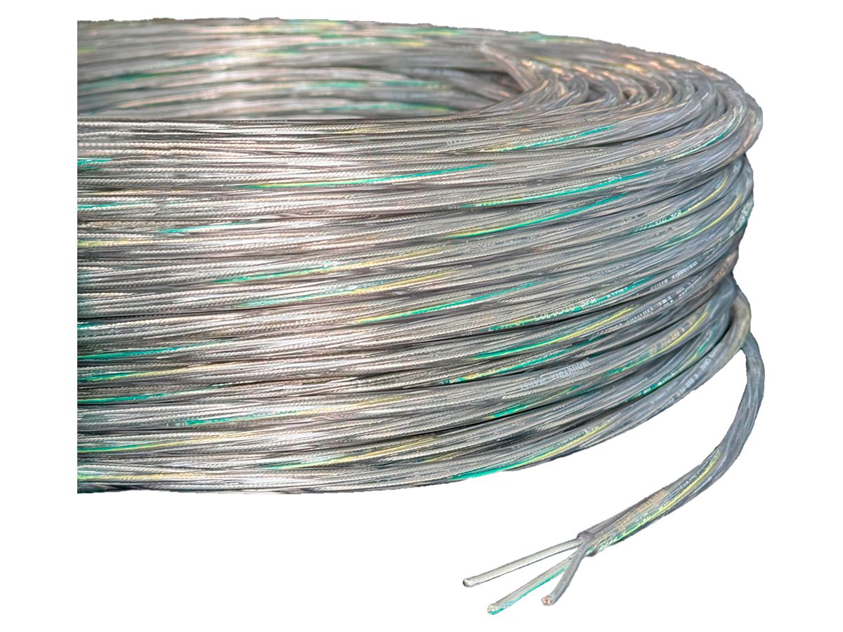 Kabel Elektrogros TDLR 3×0.75mm² transparent Rolle à 100m