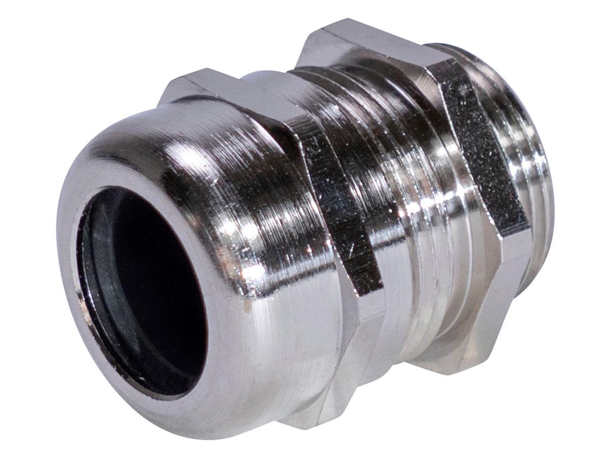 Kabelverschraubung WADI VITON AB, M12 für Kabel Ø5…7mm 5mm Me vernickelt IP68