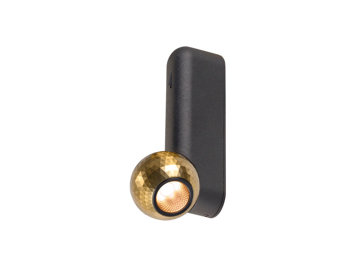 LED-Anbauleuchte SLV DYSKO Switch 7W 750lm 2700K DIM 153×54×68mm schwarz