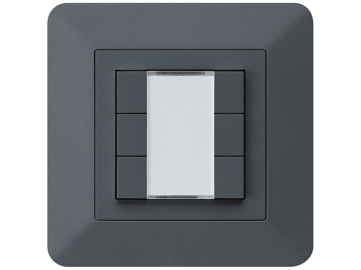 UP-Taster kallysto.trend KNX 6×s/e-link anthrazit