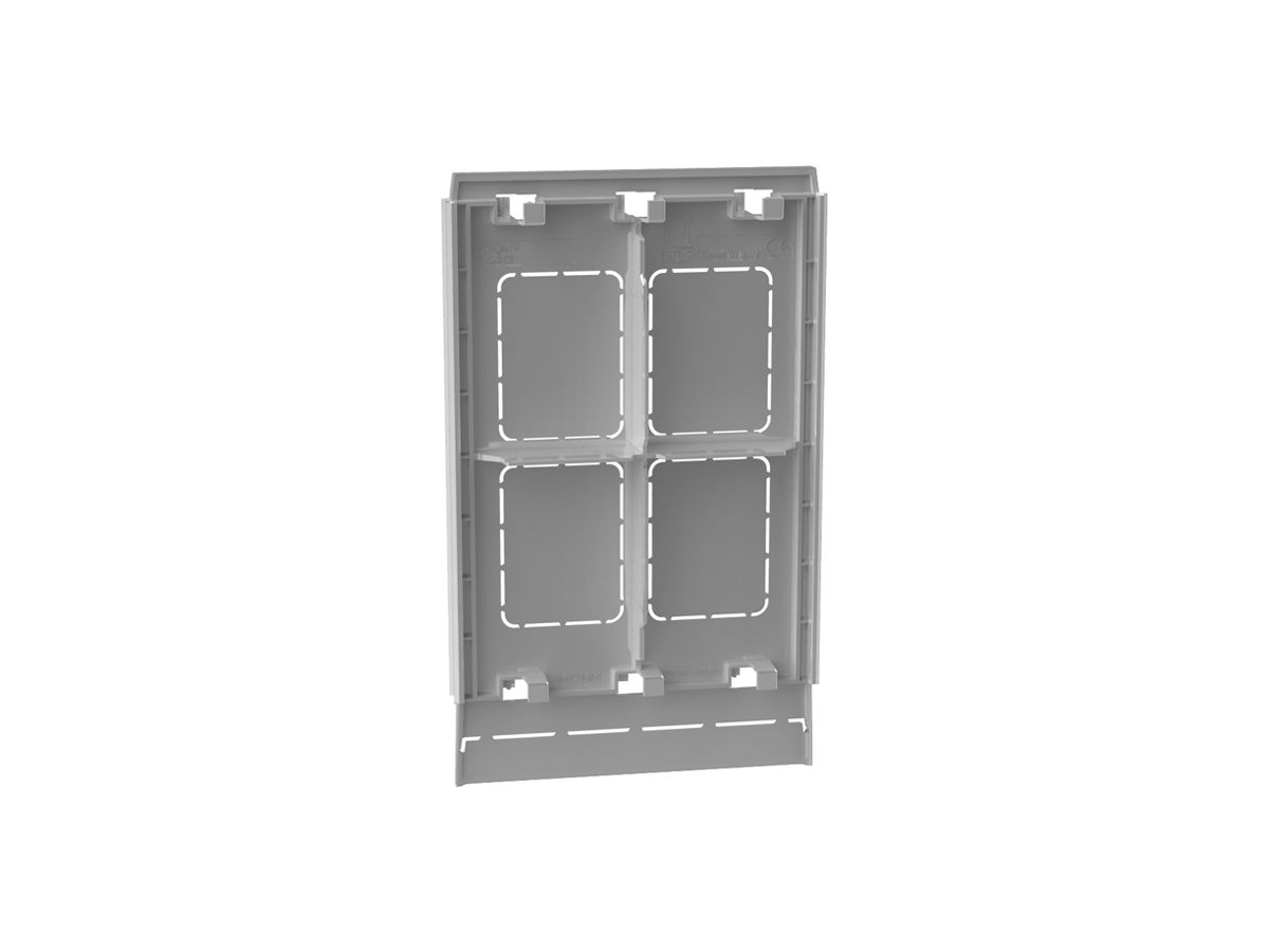 Montageset Legrand horizontal Kunststoff halogenfrei hellgrau