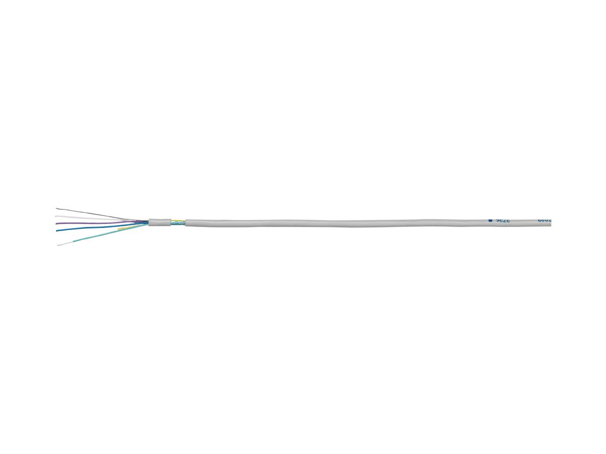 Kabel U72 2×4×0.8mm abgeschirmt halogfrei Eca