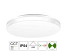 LED Decken/Wandleuchte ELGH IP54 NOT 3H - 18W/3000-4000-6000K,D:280mm H=48mm