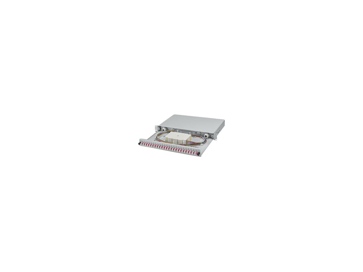 Spleissbox 482.6 mm (19") PX FOC-FDX20-FR19-LCD24-OM4-PT9
