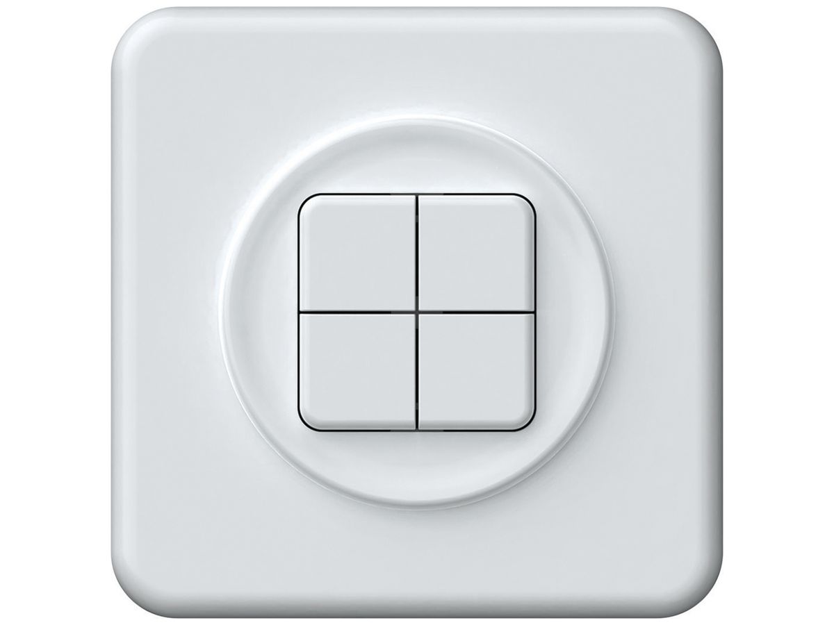 UP-Taster KNX origin 4×Tasten weiss