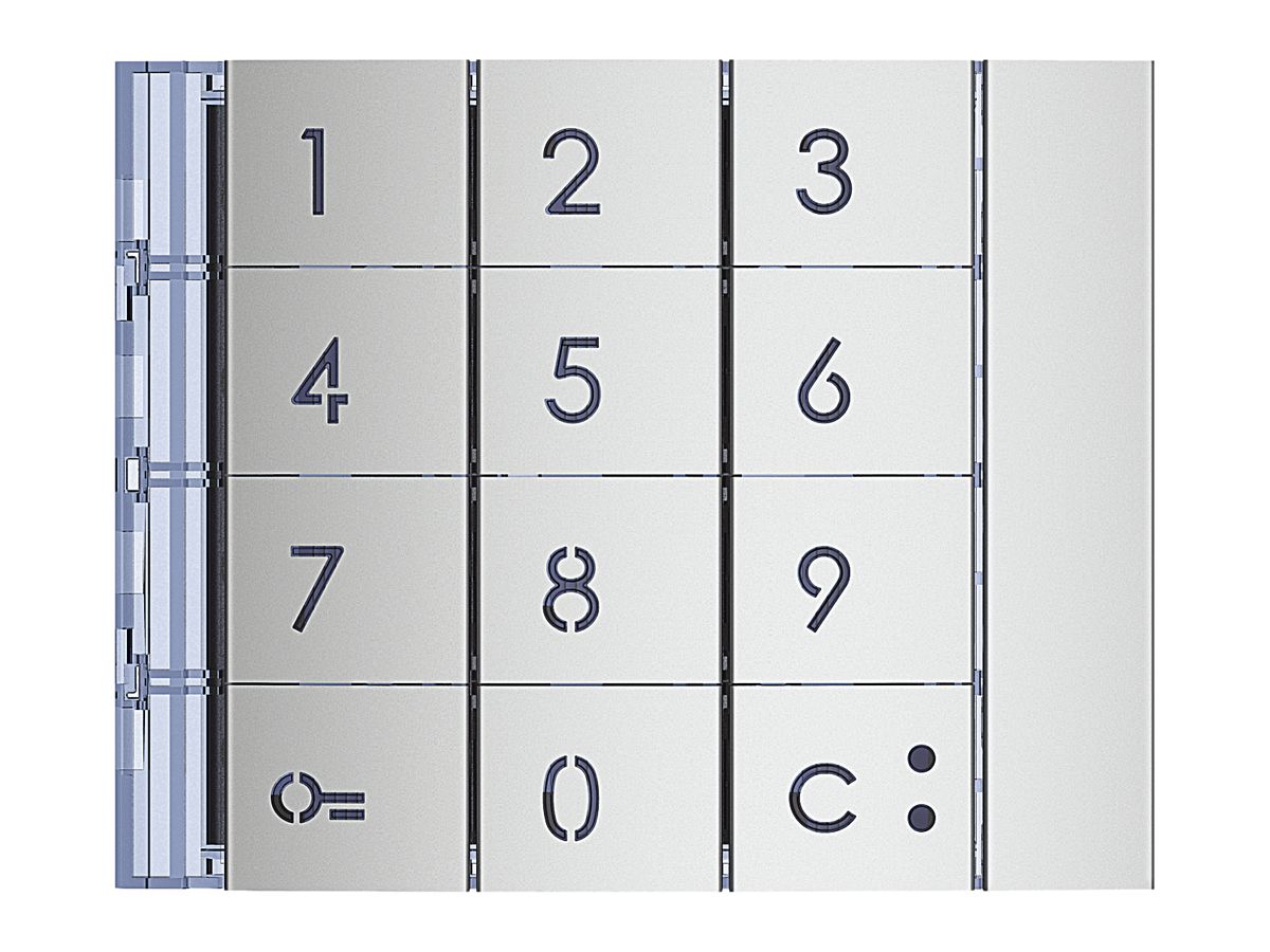 Frontblende für Code-Tastatur-Modul Sfera aluminium