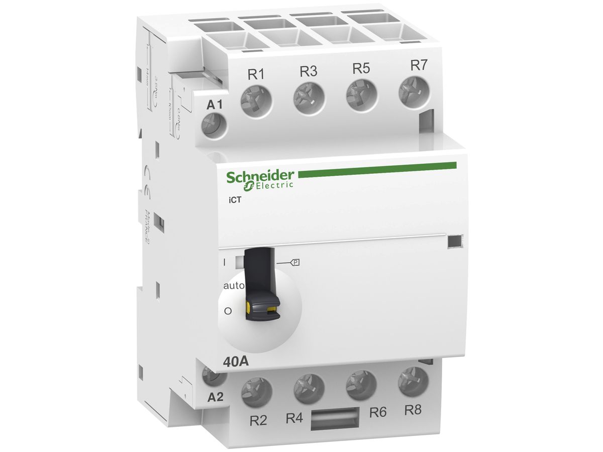 Installationsschütz Schneider Electric CT 4P 43A 220…240V AC 4S