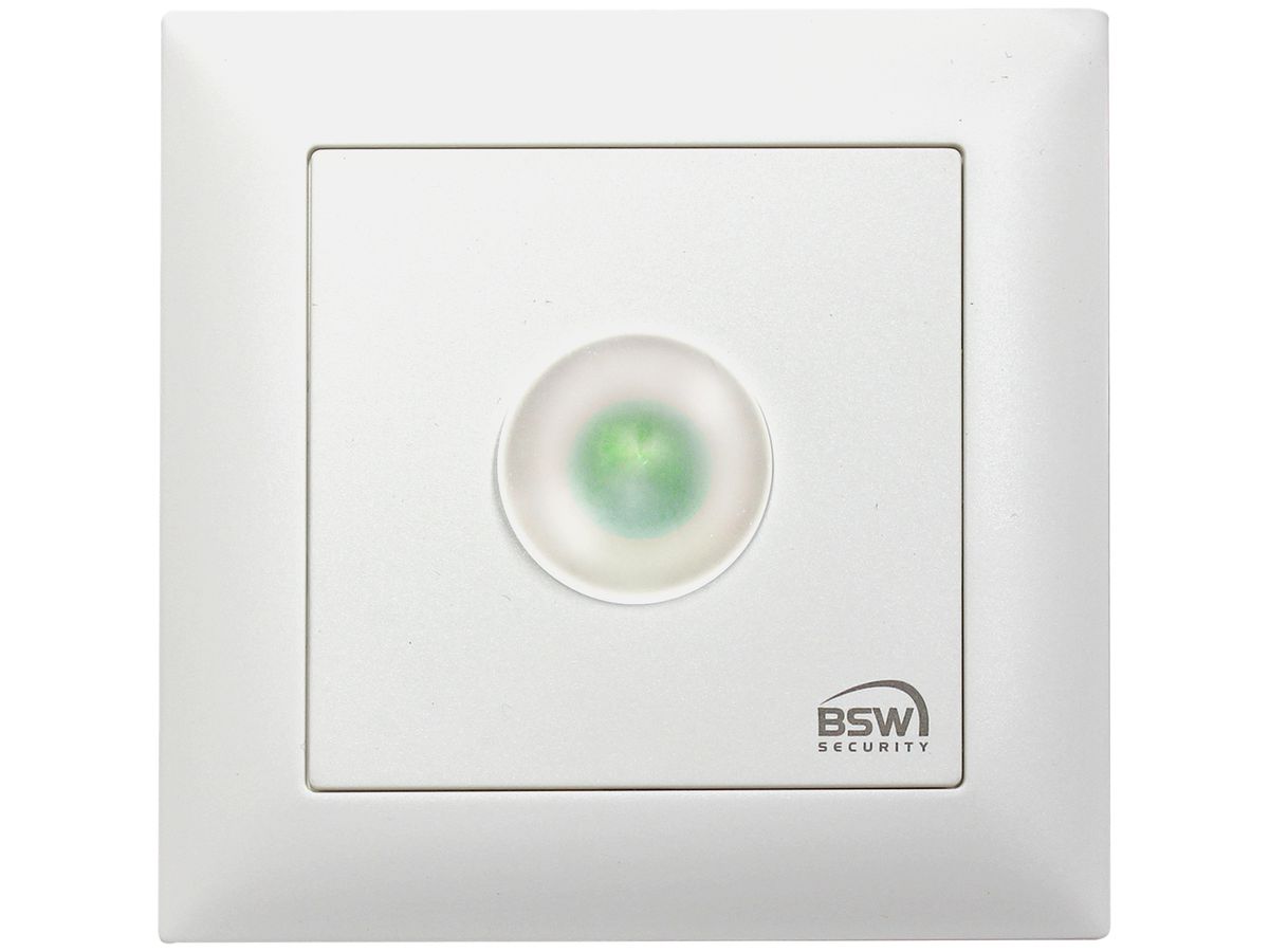 UP-LED-Dauerleuchte BSW EDIZIOdue weiss, 10…27VDC, IP20, grün