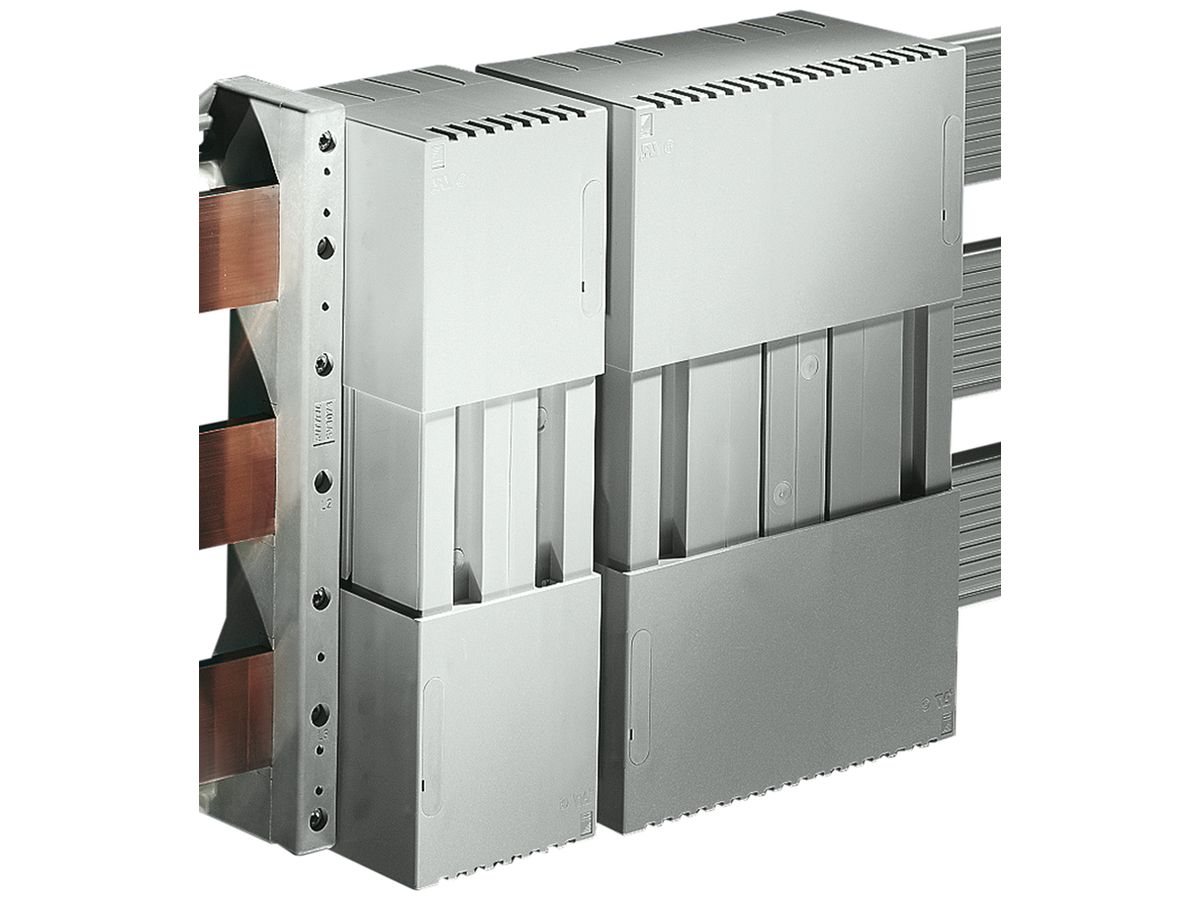 Abdeckung Rittal SV 3088.000 200×80mm für System 60/100mm Kunststoff grau 4Stk