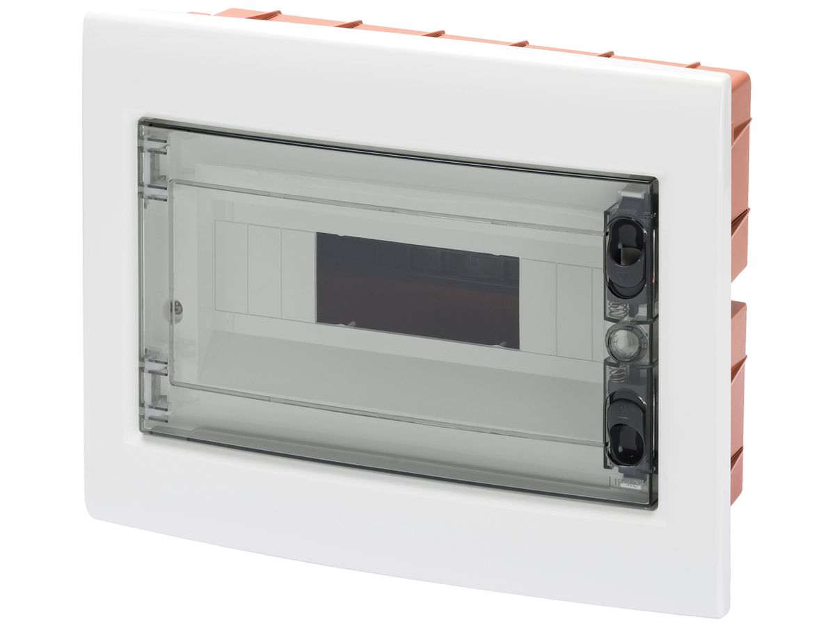 UP-Kleinverteiler Gewiss 40 CDI 1-reihig 12TE Tür IP40 330×270×101mm