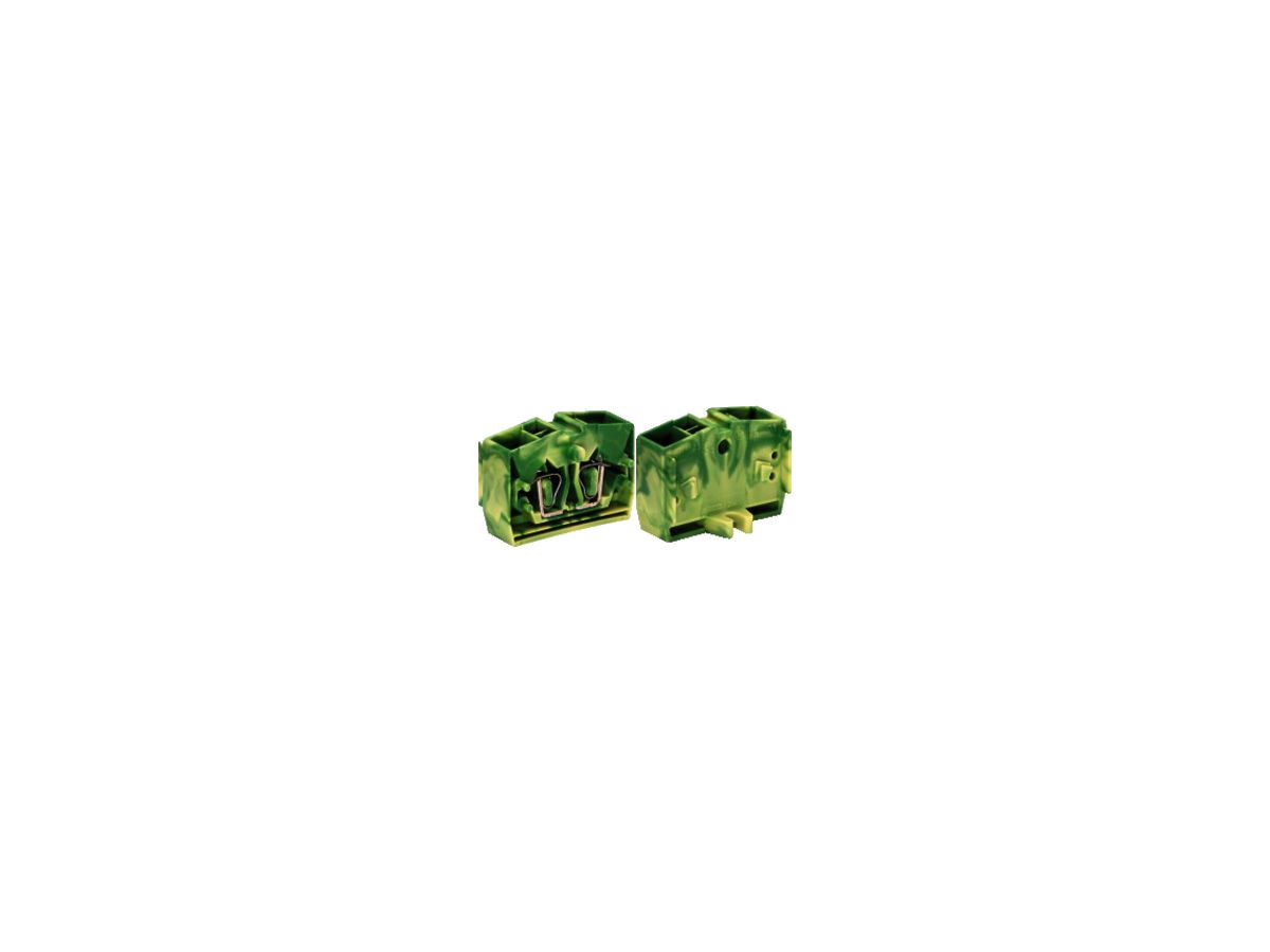 Klemme 4L WAGO 2.5mm², grün-gelb