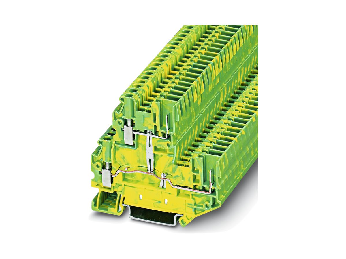 Durchgangsreihenklemme 0.14…4mm² grün/gelb, UTTB2.5/2P-PE