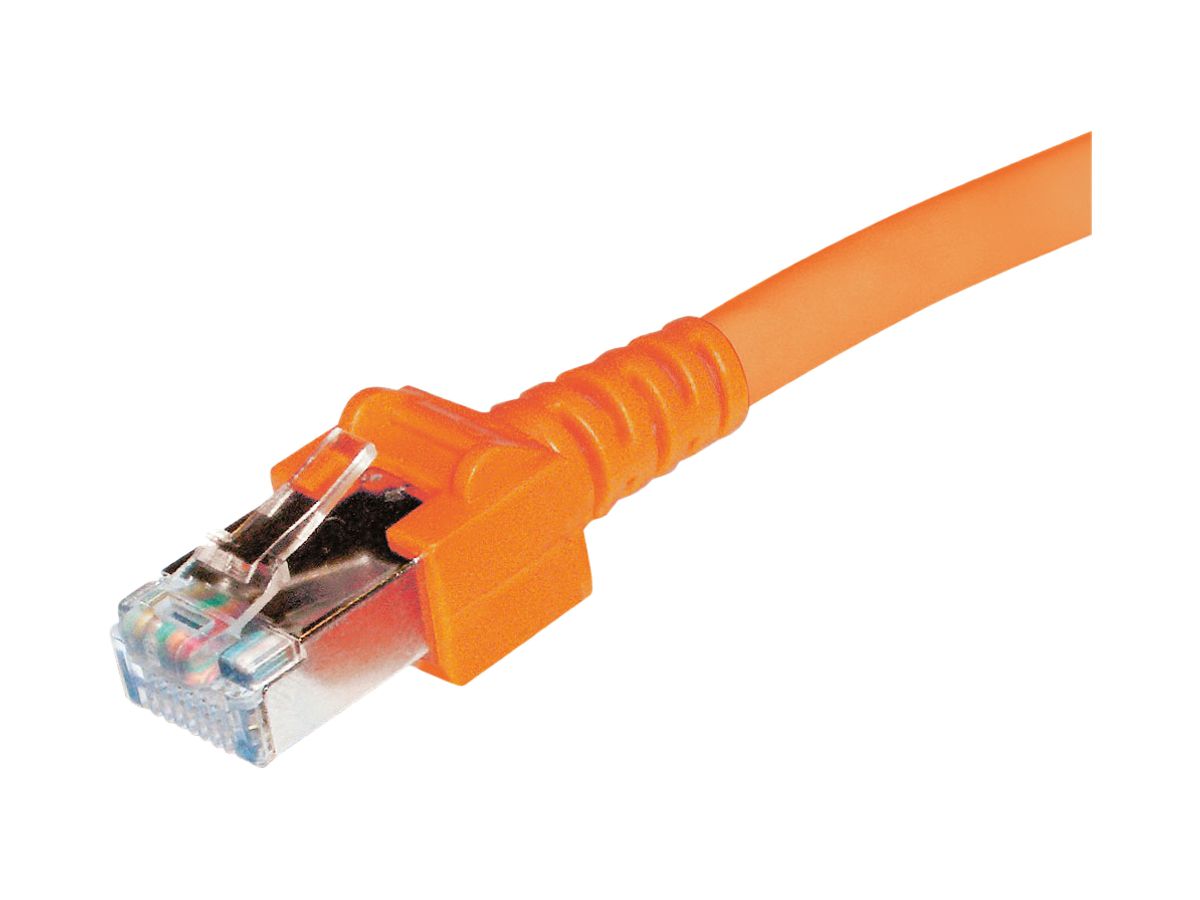 Patchkabel Dätwyler CU RJ45 40m orange Kat.5e LSZH