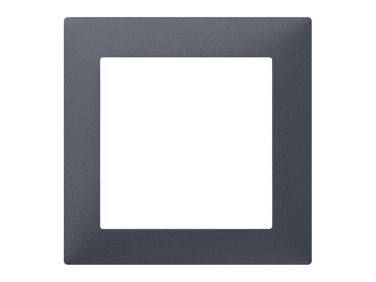 Abdeckrahmen SIDUS 1×1 anthrazit