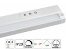 LED-Aufbauleuchte R32 CCT 10.5W weiss - 547mm,3000/4000/6000K,dim. 3 Stufen.