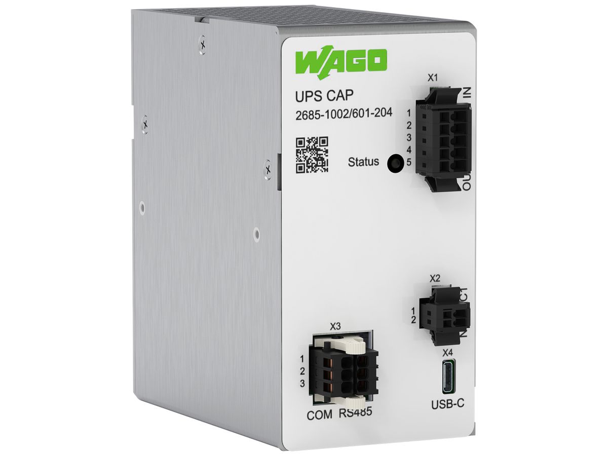 EB-Stromversorgung WAGO Versorgungsspannung 22.5…30V Ausgangsspannung 24V 4A