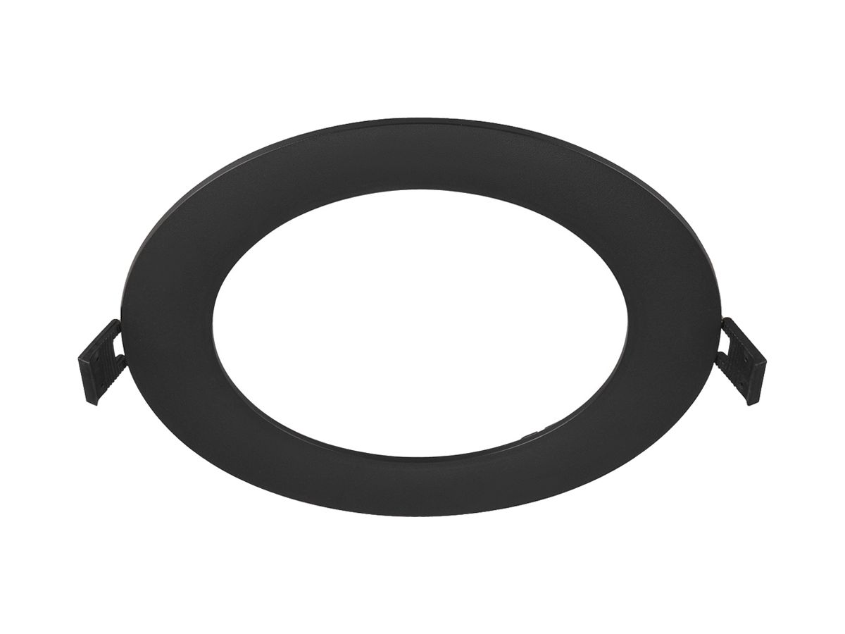 Einbaurahmen SLV DOWNLIGHT150 Kunststoff Ø168mm schwarz