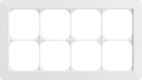 UP-Kopfzeile KTR 2×4 weiss