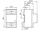 REG-Schütz Siemens SENTRON INSTA 5TT5 220…230V AC/DC 4NO 63A 400V 3TE