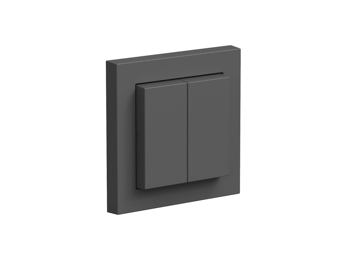 AP-Funktaster LEDVANCE SWITCH KINETIC grau 0Hz IP20 Zigbee 81×81mm