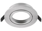 Einbaurahmen SLV NEW TRIA 95 Aluminium Ø110×26mm Silber