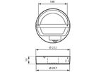 AP-LED-Downlight CoreLine Slim DN145C LED20S/840 PSU II WH