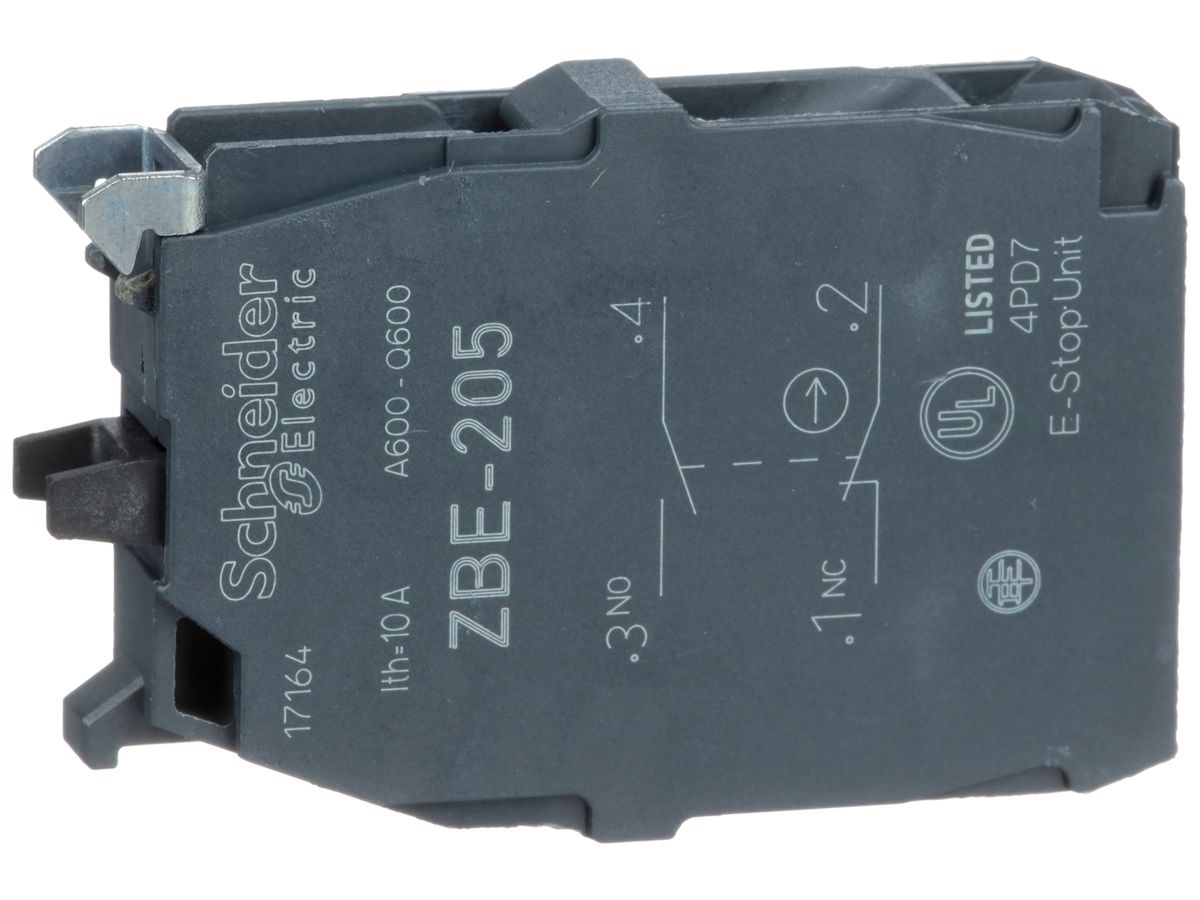 Hilfsschalter Harmony XB4/XB5 1NO 1NC 3A Schraubanschluss