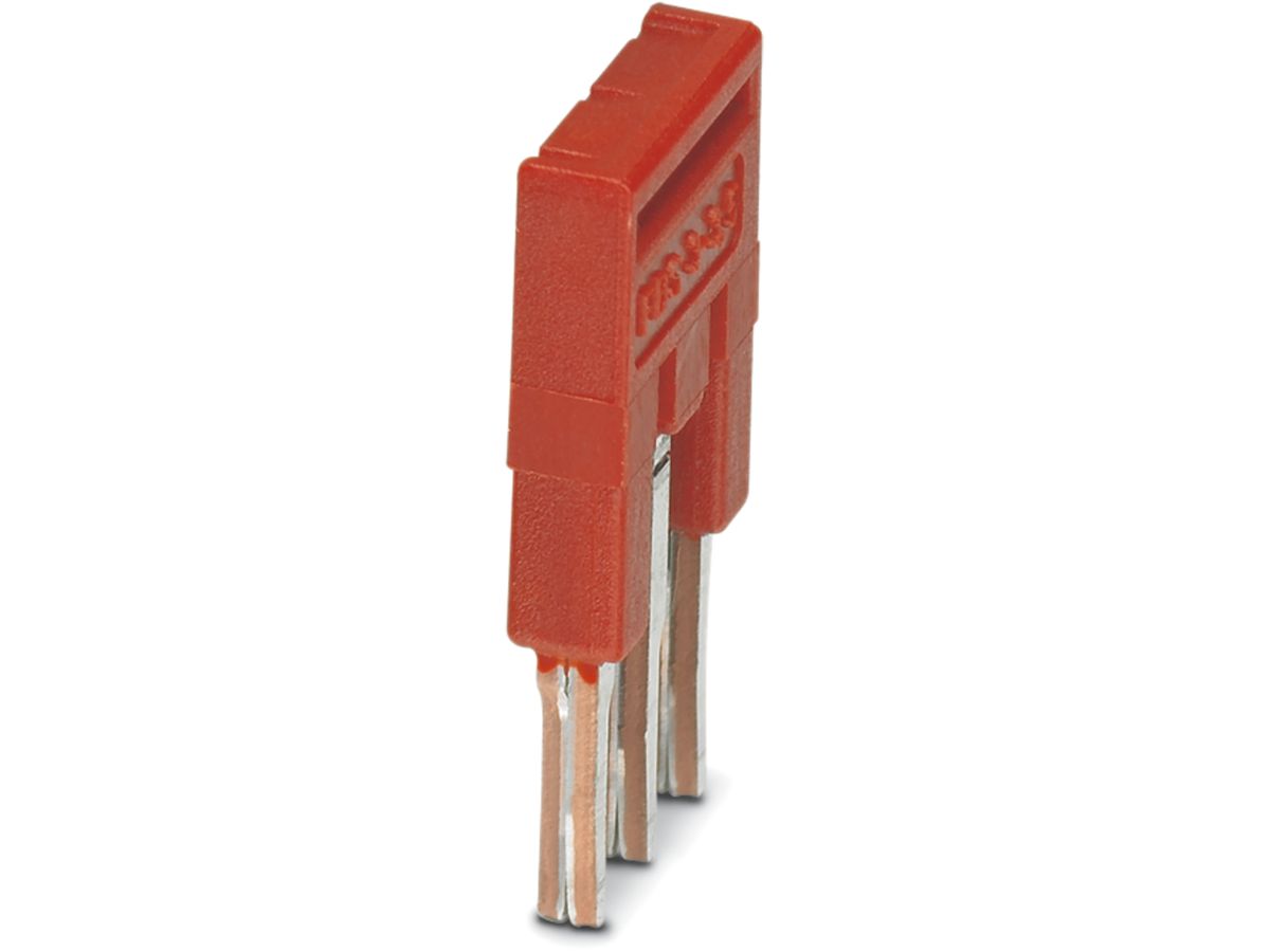 Steckbrücke Phoenix Contact 3L rot FBS 3-3.5