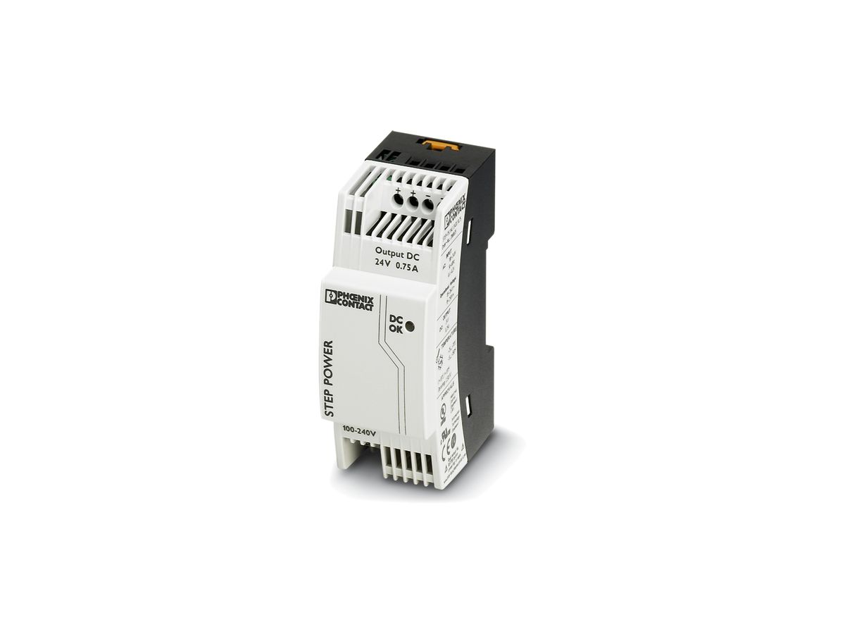 Schaltnetzteil Phoenix Contact 24VDC/0.75A 1-phasig