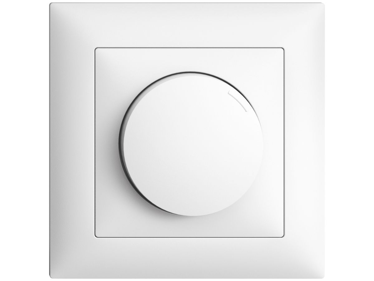 UP-Montageset EDIZIOdue zu Drehdimmer weiss