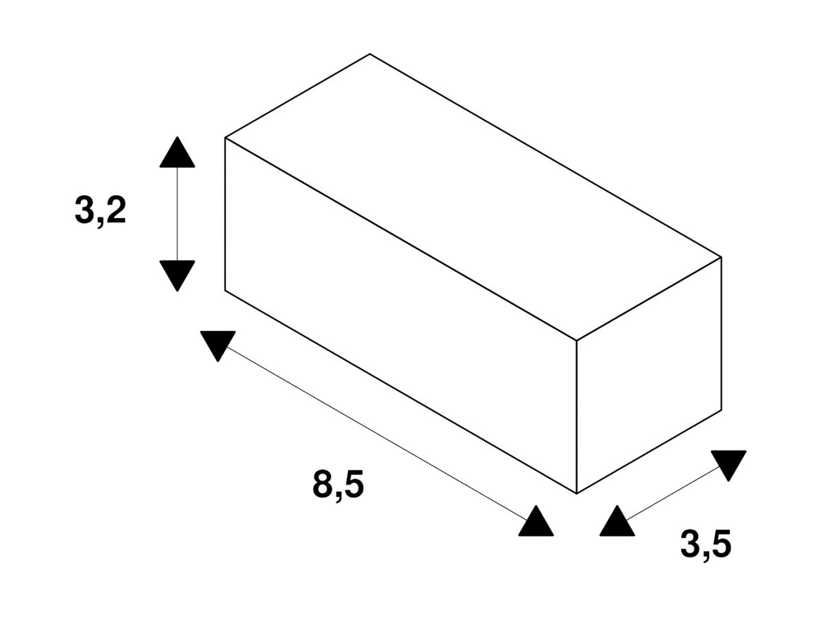 Pendelleuchtenadapter SLV für 1-Phasen Stromschiene, weiss