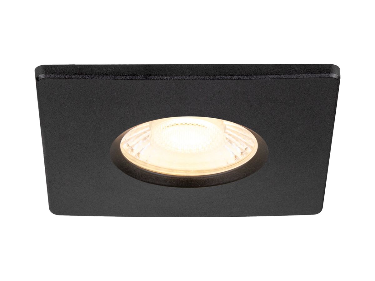 EB-LED-Spot SLV UNIVERSAL 1×7W 690lm 6500K 38° DIM Ø85 schwarz